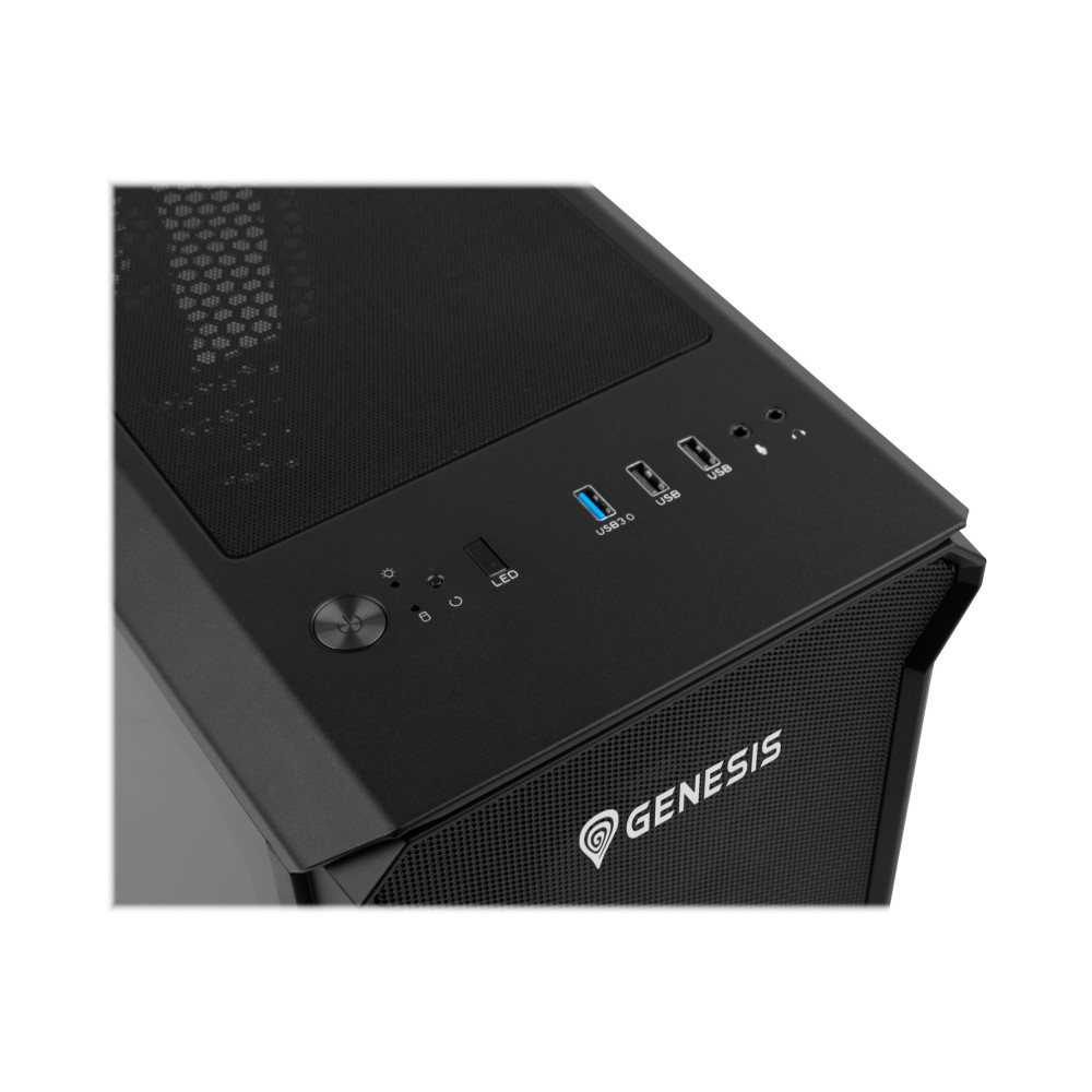 Produktbild för Genesis Irid 503 aRGB - tower - micro ATX