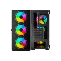 Produktbild för SAVIO Raptor X1 ARGB Mesh / Glass - mid tower - ATX