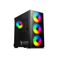 Produktbild för SAVIO Prime X1 ARGB - mid tower - utökad ATX