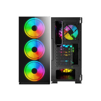 Produktbild för SAVIO Prime X1 ARGB - mid tower - utökad ATX