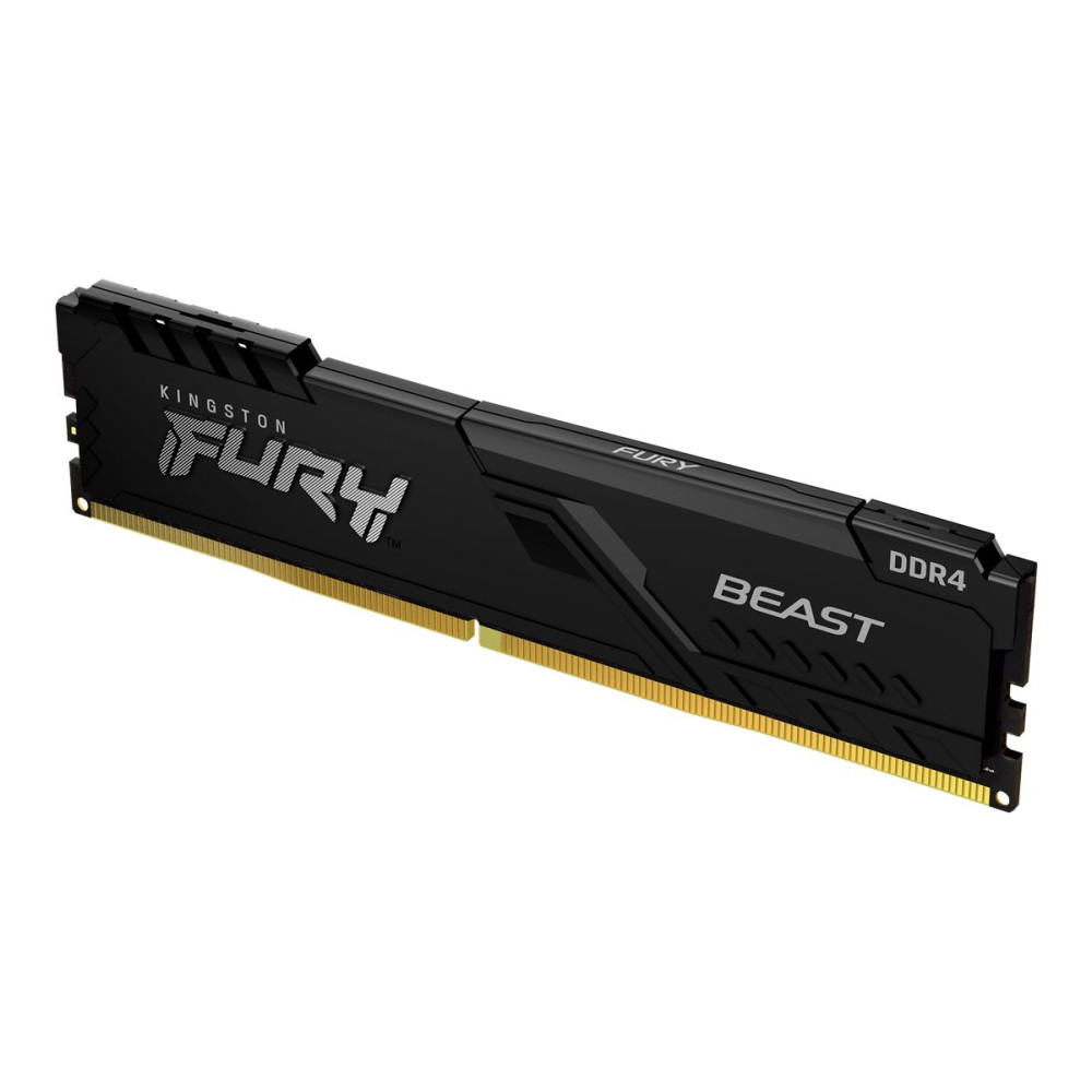 Produktbild för Kingston FURY Beast - DDR4 - sats - 32 GB: 2 x 16 GB - DIMM 288-pin - 3200 MHz / PC4-25600 - ej buffrad