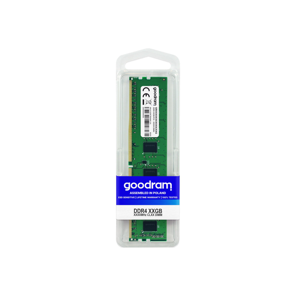 Produktbild för GOODRAM - DDR4 - modul - 16 GB - DIMM 288-pin - 3200 MHz / PC4-25600 - ej buffrad