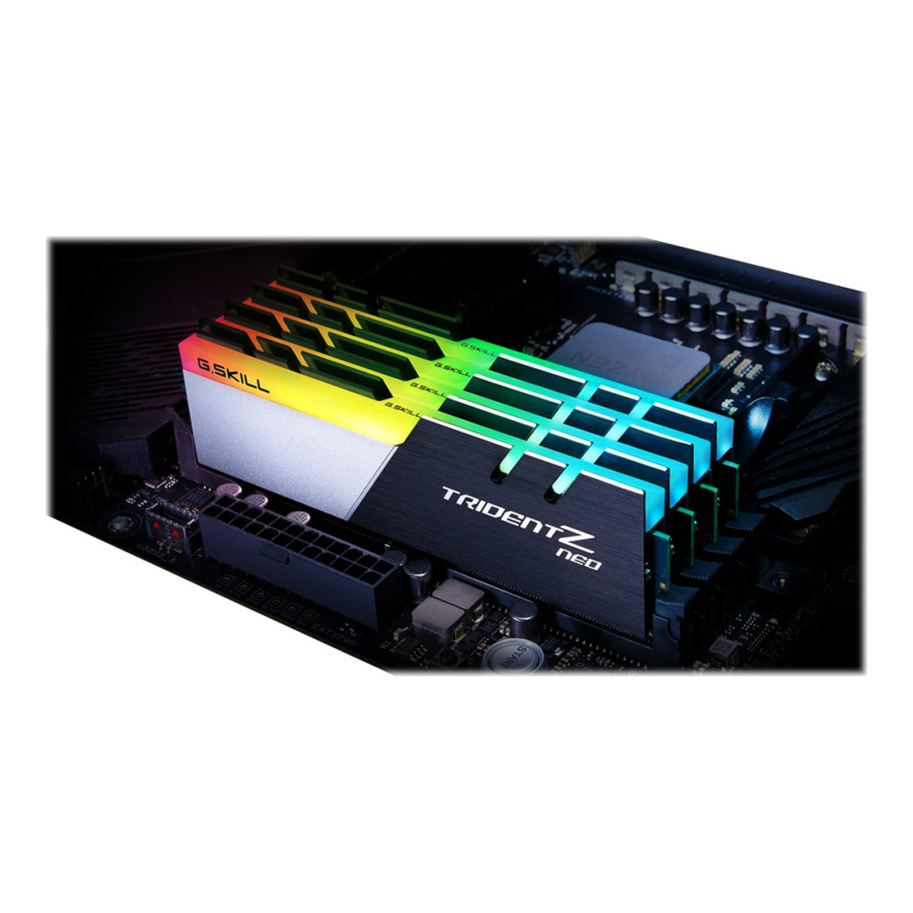 Produktbild för G.Skill TridentZ Neo Series - DDR4 - sats - 32 GB: 2 x 16 GB - DIMM 288-pin / PC4-28800 - ej buffrad