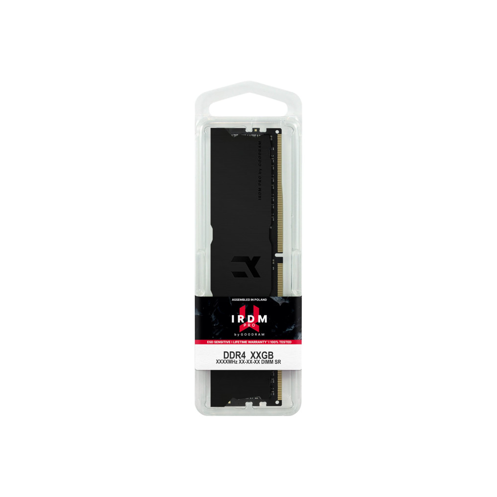 Produktbild för GOODRAM IRDM PRO - DDR4 - sats - 32 GB: 2 x 16 GB - DIMM 288-pin - 3600 MHz / PC4-28800 - ej buffrad