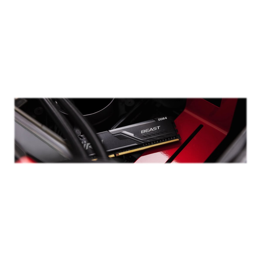 Produktbild för Kingston FURY Beast - DDR4 - sats - 16 GB: 2 x 8 GB - DIMM 288-pin / PC4-25600 - ej buffrad