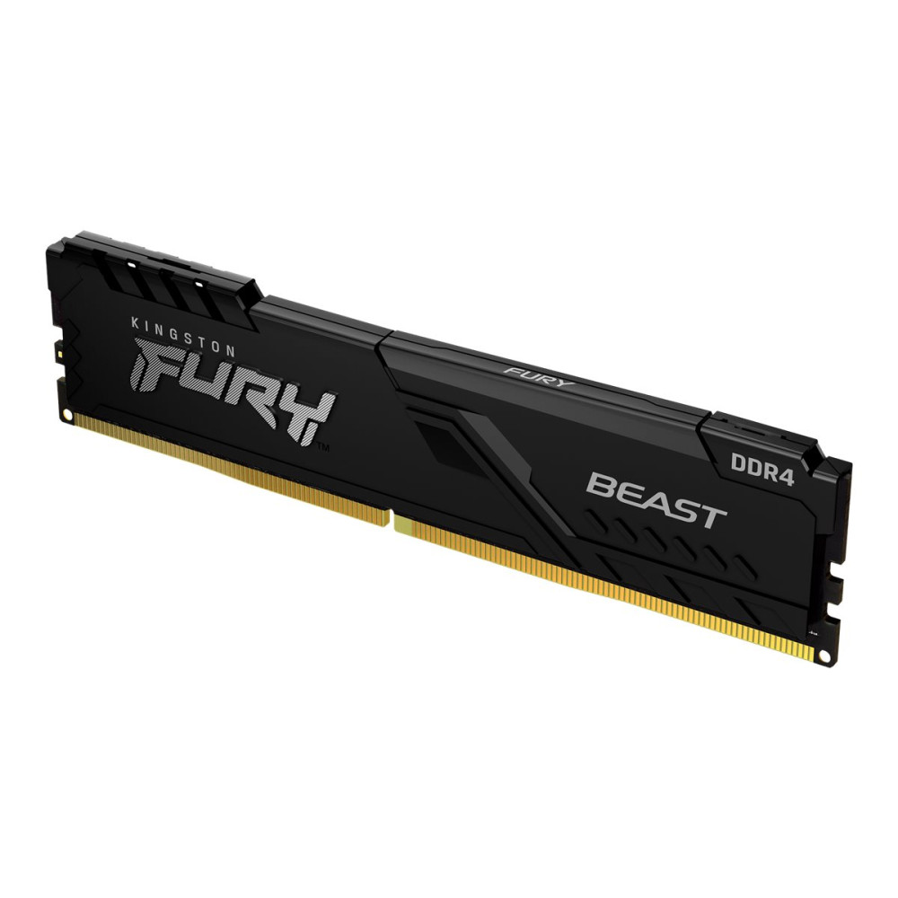 Produktbild för Kingston FURY Beast - DDR4 - sats - 16 GB: 2 x 8 GB - DIMM 288-pin / PC4-25600 - ej buffrad