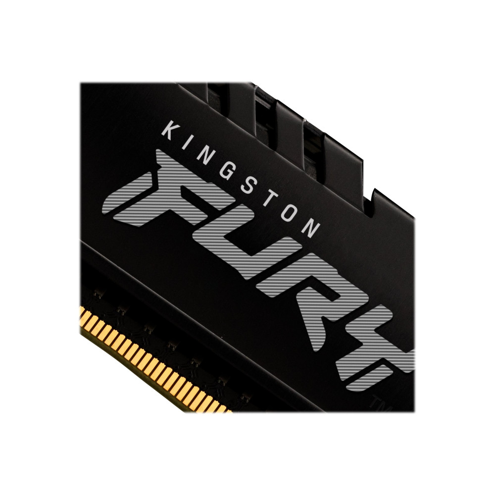 Produktbild för Kingston FURY Beast - DDR4 - sats - 16 GB: 2 x 8 GB - DIMM 288-pin / PC4-25600 - ej buffrad