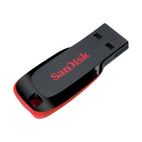 Produktbild för SanDisk Cruzer Blade - USB flash-enhet - 64 GB