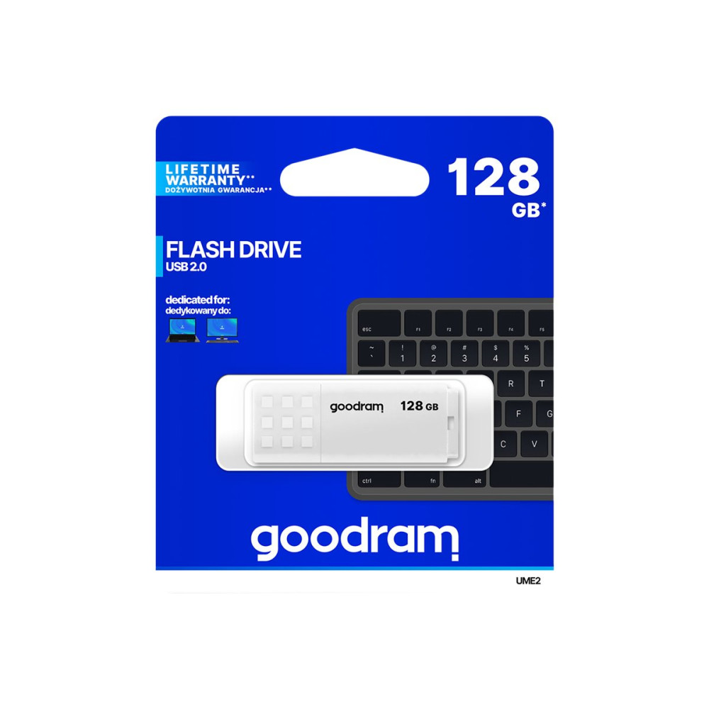 Produktbild för GOODRAM UME2 - USB flash-enhet - 128 GB