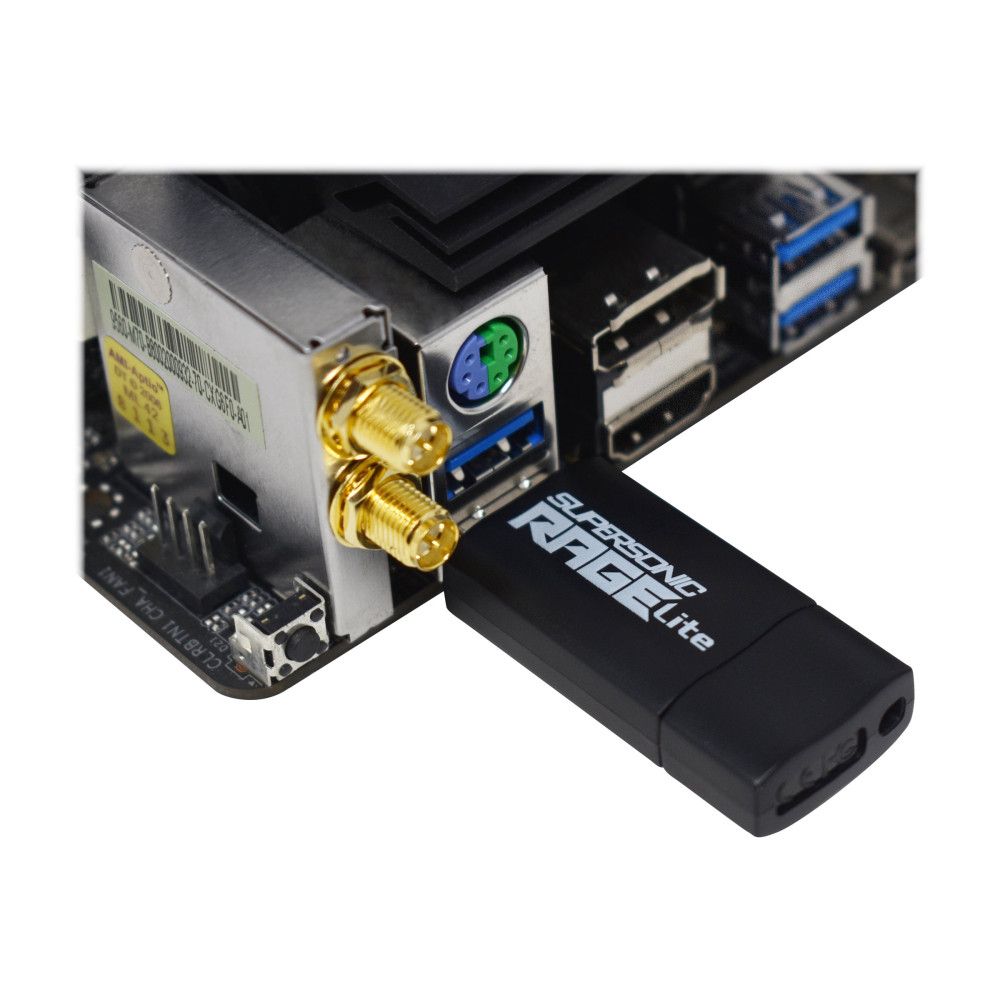 Produktbild för Patriot Supersonic Rage Lite - USB flash-enhet - 128 GB