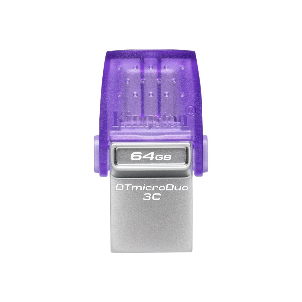 Produktbild för Kingston DataTraveler microDuo 3C - USB flash-enhet - 64 GB