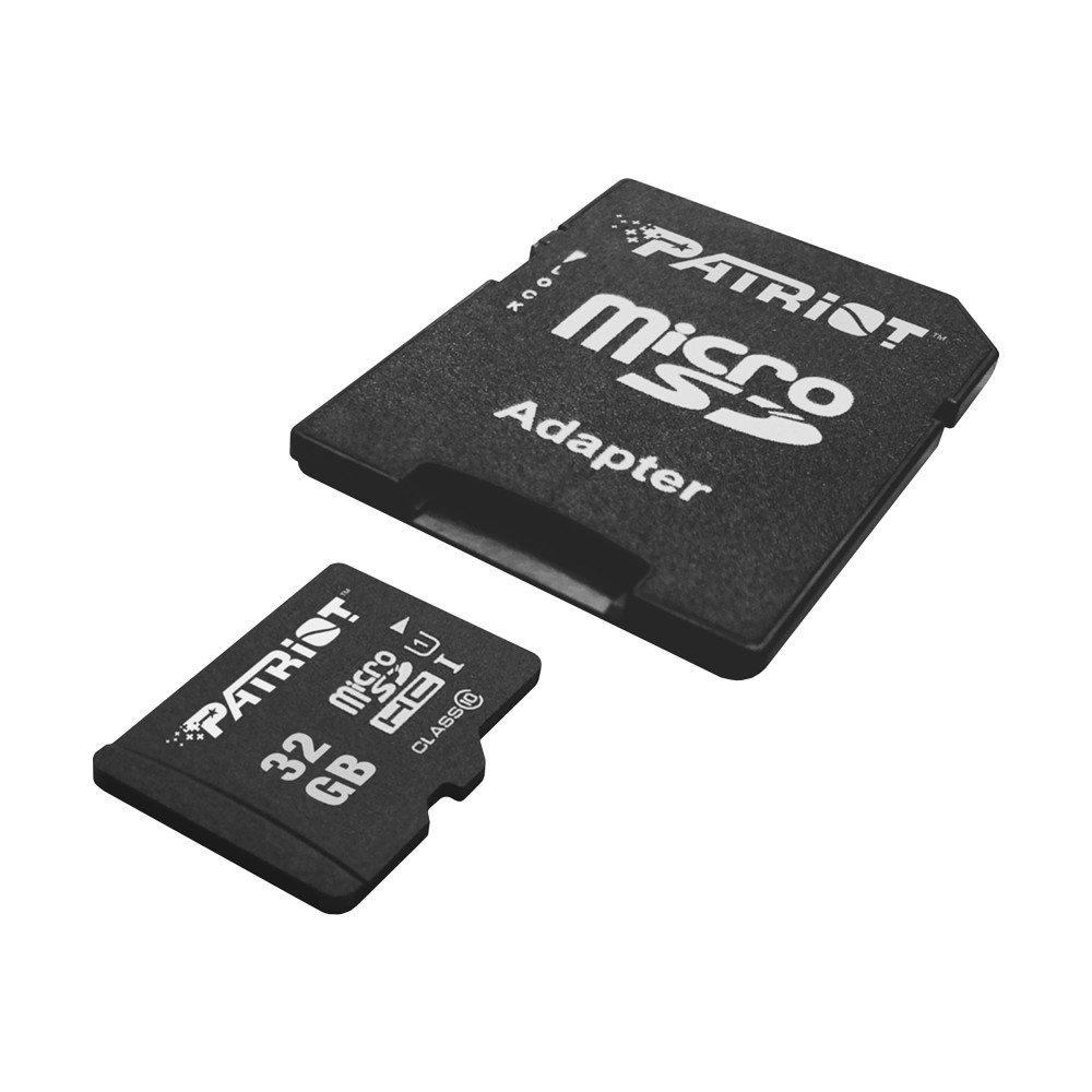 Produktbild för Patriot LX Series - flash-minneskort - 32 GB - microSDHC UHS-I