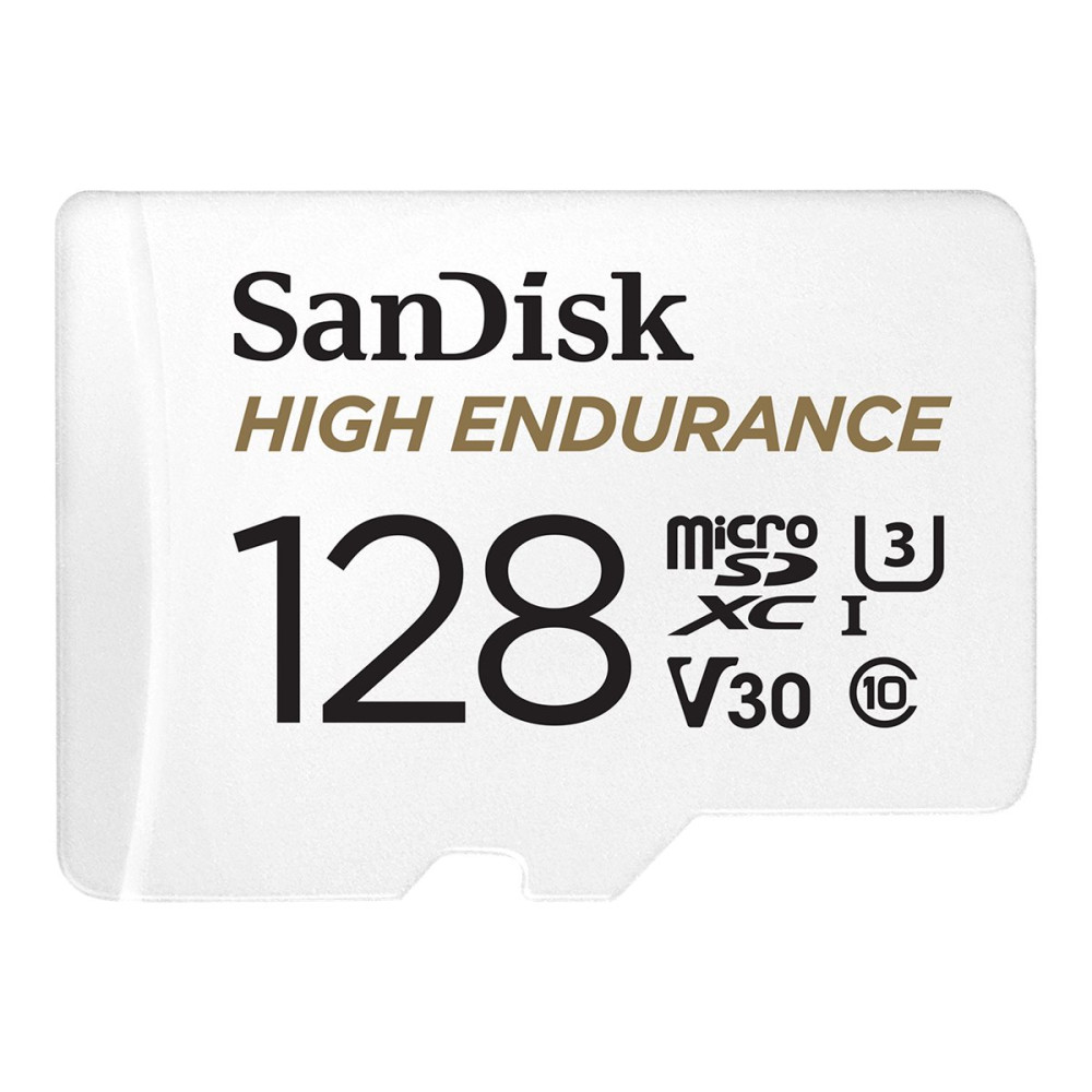 Produktbild för SanDisk High Endurance - flash-minneskort - 128 GB - mikroSDXC UHS-I