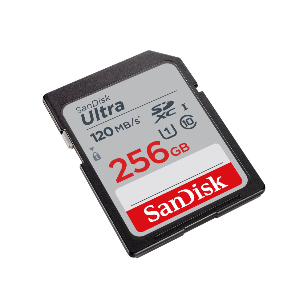Produktbild för SanDisk Ultra - flash-minneskort - 256 GB - SDXC UHS-I