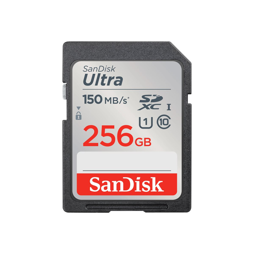 Produktbild för SanDisk Ultra - flash-minneskort - 256 GB - SDXC UHS-I