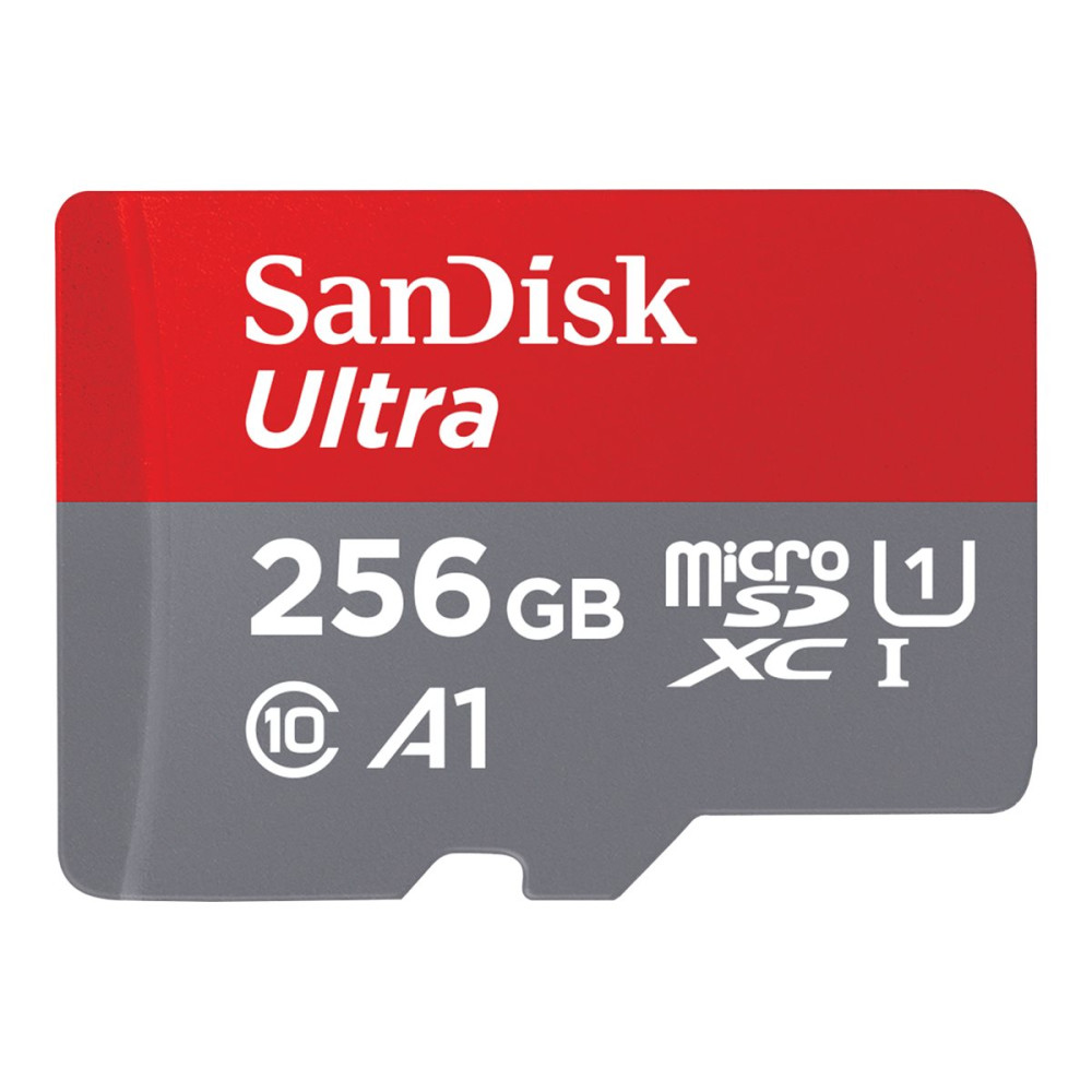 Produktbild för SanDisk Ultra - flash-minneskort - 256 GB - mikroSDXC UHS-I