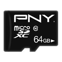 Produktbild för PNY Performance Plus - flash-minneskort - 64 GB - microSDXC