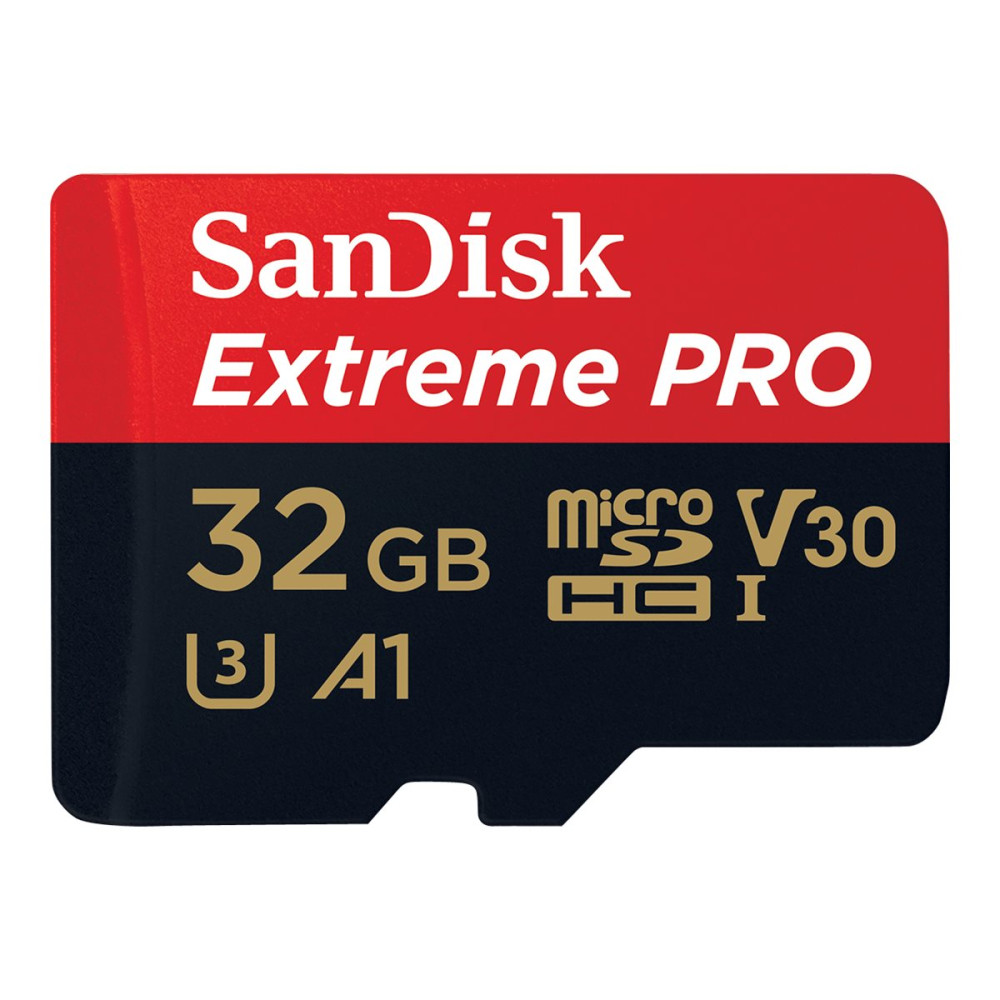 Produktbild för SanDisk Extreme PRO - flash-minneskort - 32 GB - microSDHC UHS-I