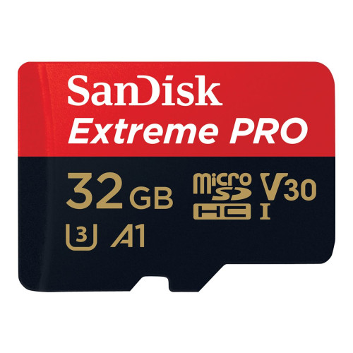 SANDISK SanDisk Extreme PRO - flash-minneskort - 32 GB - microSDHC UHS-I
