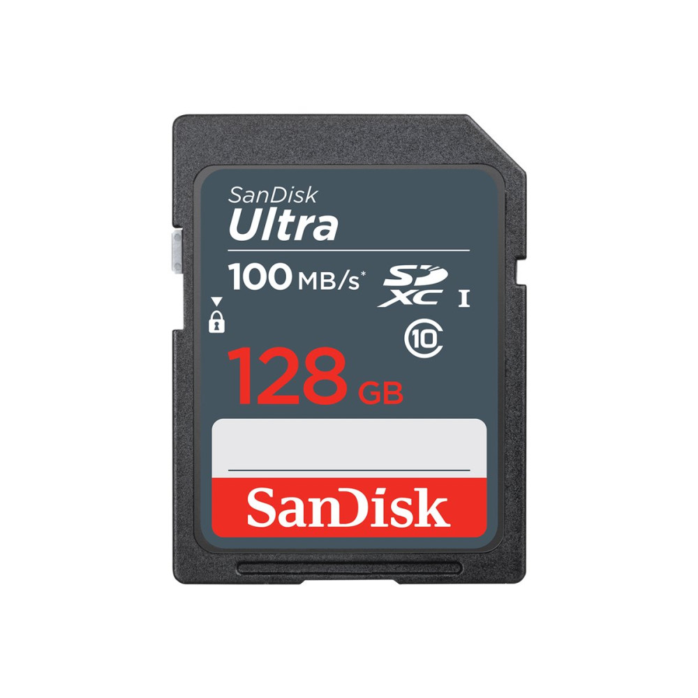 Produktbild för SanDisk Ultra - flash-minneskort - 128 GB - SDXC UHS-I