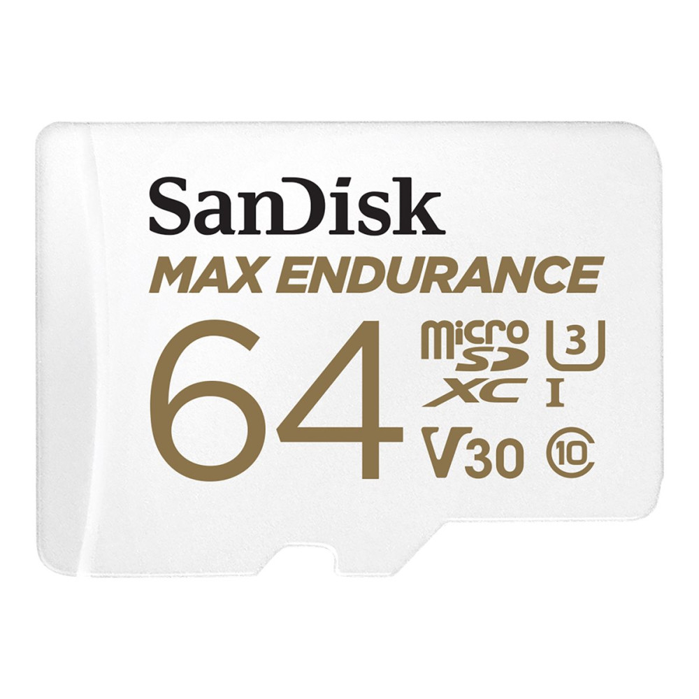 Produktbild för SanDisk Max Endurance - flash-minneskort - 64 GB - mikroSDXC UHS-I