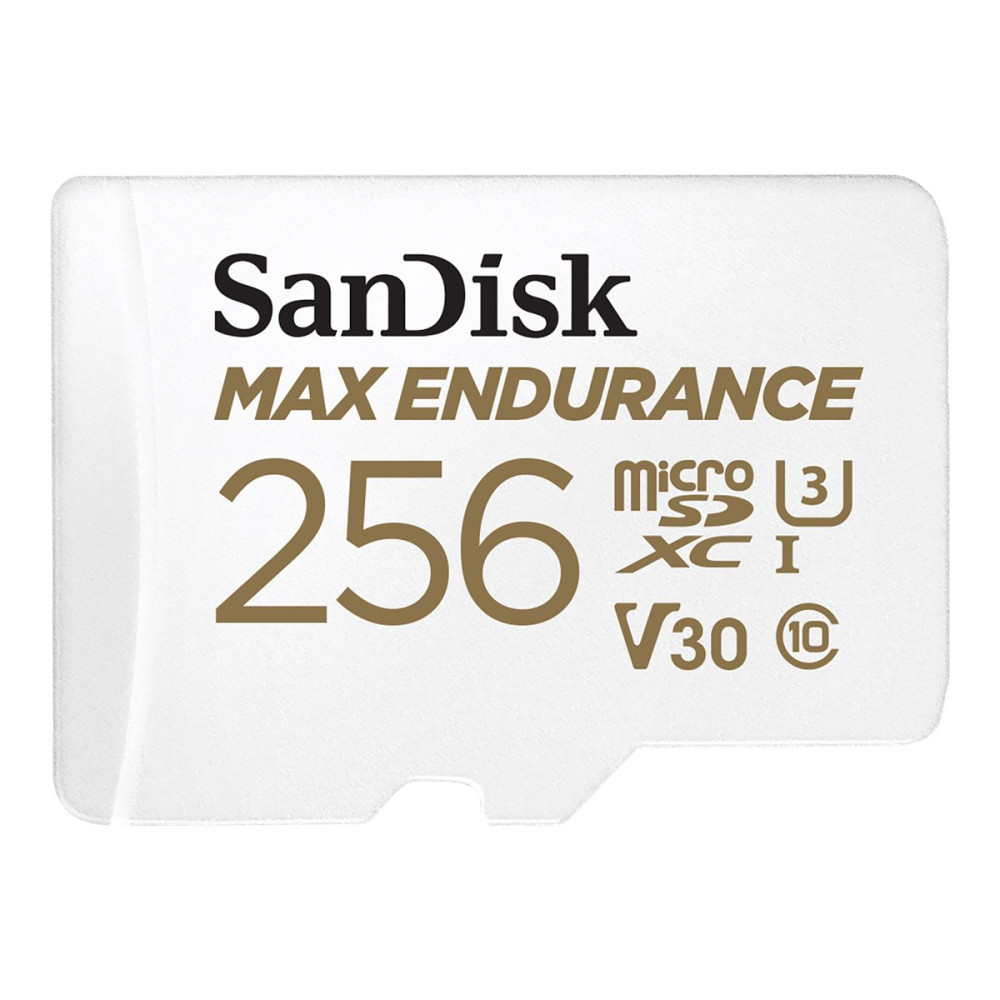 Produktbild för SanDisk Max Endurance - flash-minneskort - 256 GB - mikroSDXC UHS-I
