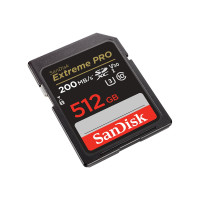 Produktbild för SanDisk Extreme PRO - flash-minneskort - 512 GB - SDXC UHS-I