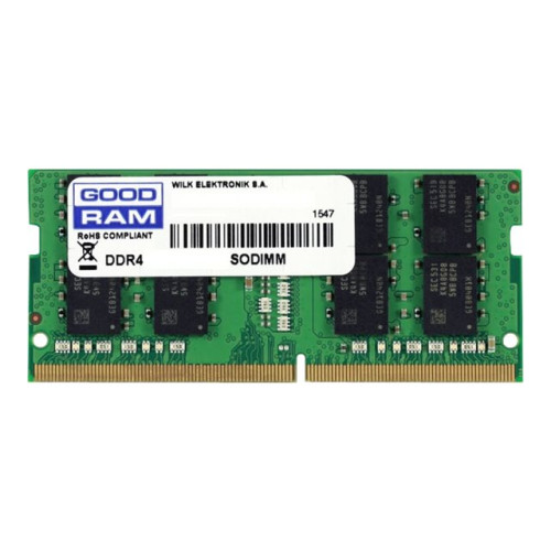 GOODRAM GOODRAM - DDR4 - modul - 8 GB - SO DIMM 260-pin - 2400 MHz / PC4-19200 - ej buffrad