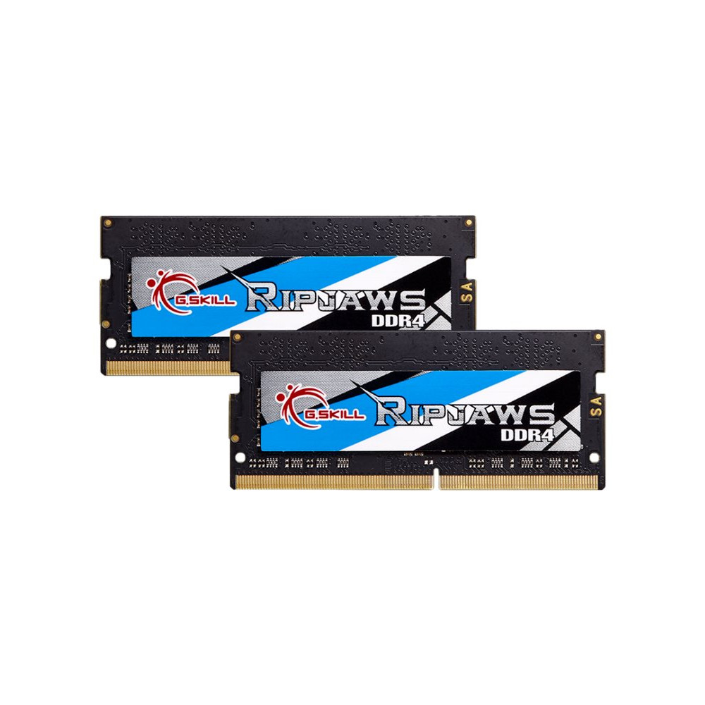 Produktbild för G.Skill Ripjaws - DDR4 - sats - 16 GB: 2 x 8 GB - SO DIMM 260-pin - 3200 MHz / PC4-25600 - ej buffrad