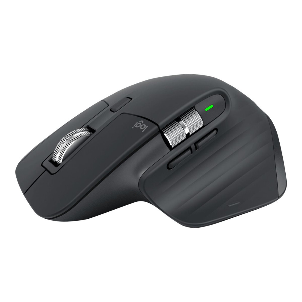 Produktbild för Logitech Master Series MX Master 3S - mus - 2.4 GHz, Bluetooth - grafit