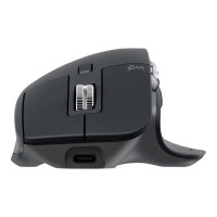 Produktbild för Logitech Master Series MX Master 3S - mus - 2.4 GHz, Bluetooth - grafit
