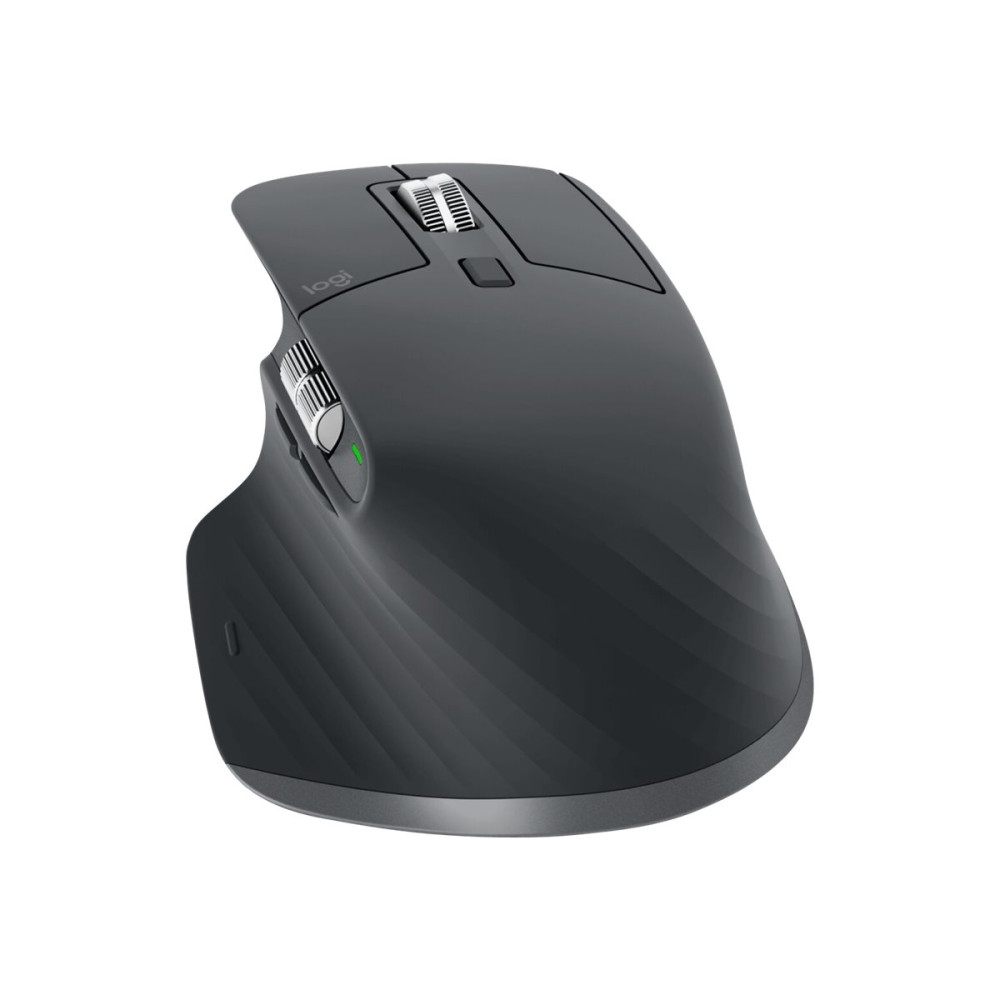 Produktbild för Logitech Master Series MX Master 3S - mus - 2.4 GHz, Bluetooth - grafit