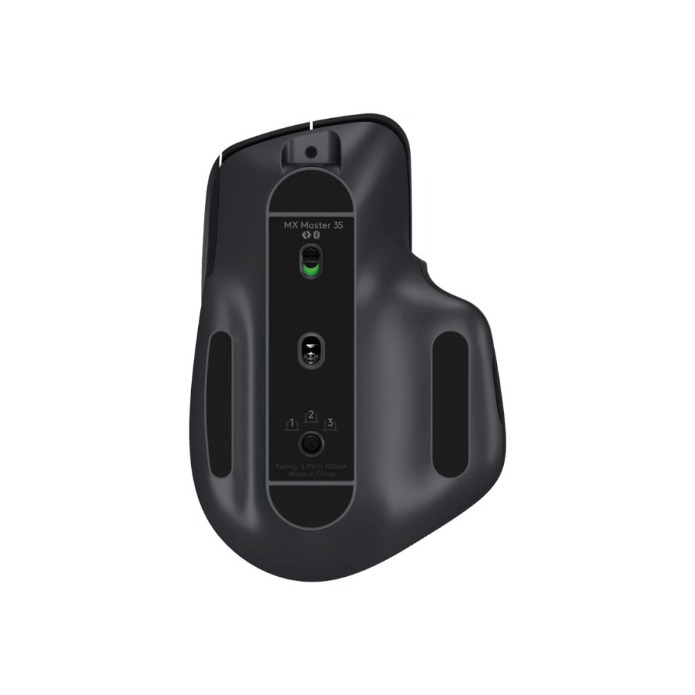 Produktbild för Logitech Master Series MX Master 3S - mus - 2.4 GHz, Bluetooth - grafit