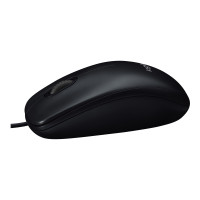 Produktbild för Logitech B100 - mus - USB - svart