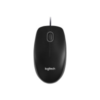 Produktbild för Logitech B100 - mus - USB - svart
