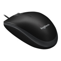 Produktbild för Logitech B100 - mus - USB - svart