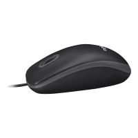 Produktbild för Logitech B100 - mus - USB - svart
