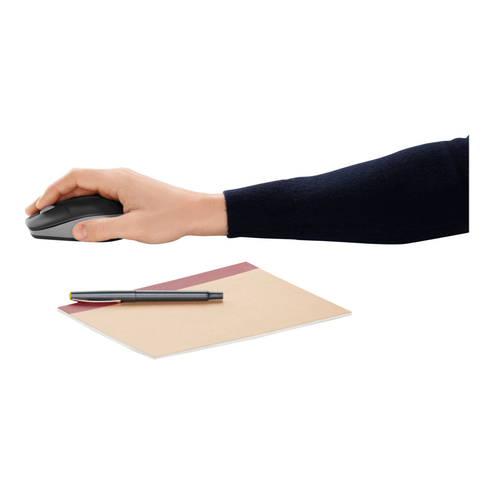 Produktbild för Logitech M190 - mus - mellangrå