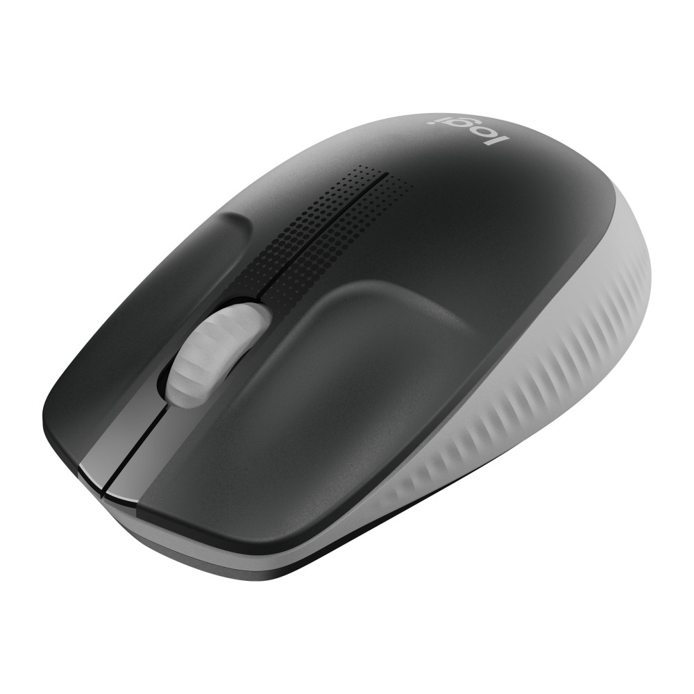 Produktbild för Logitech M190 - mus - mellangrå
