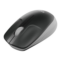 Produktbild för Logitech M190 - mus - mellangrå