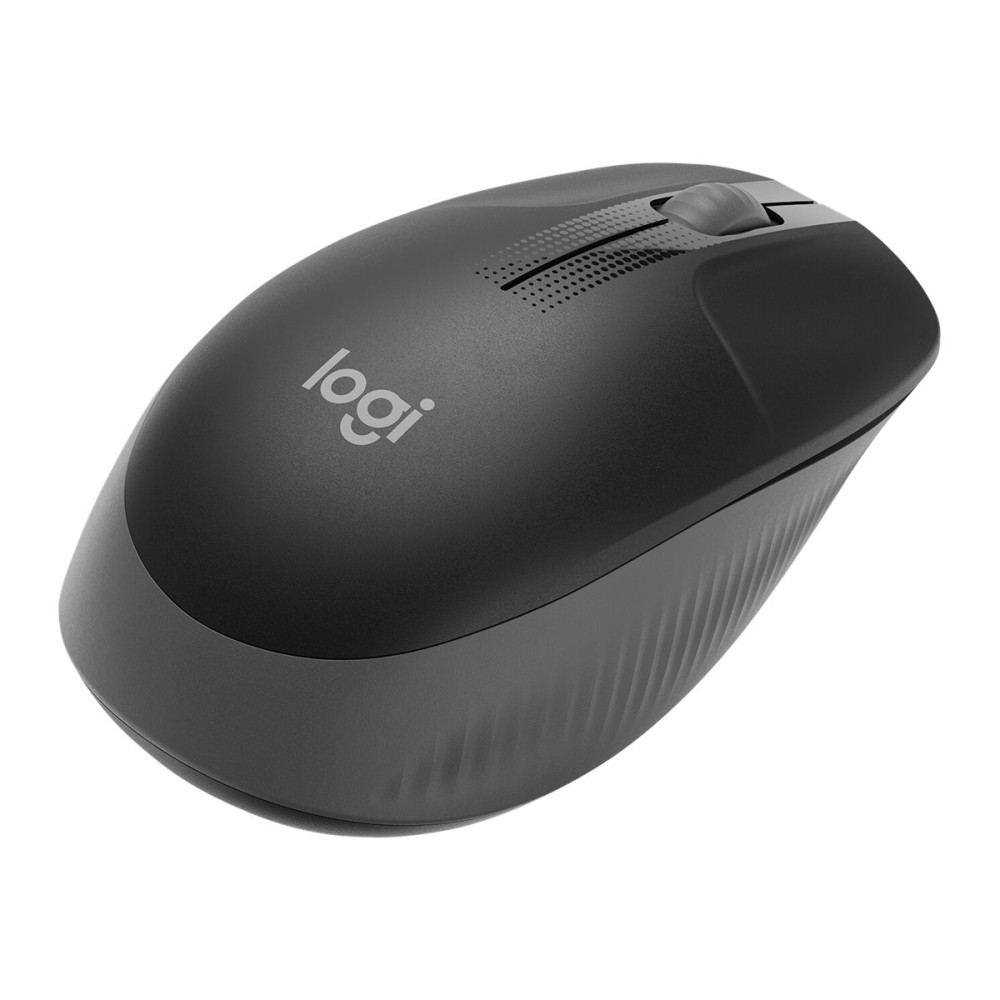 Produktbild för Logitech M190 - mus - mellangrå