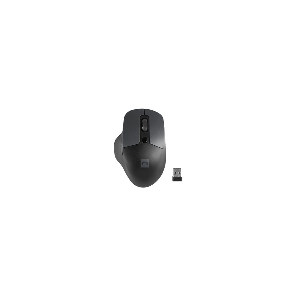 Produktbild för Natec Blackbird 2 - mus - 2.4 GHz - svart