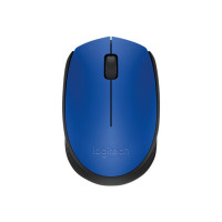 Produktbild för Logitech M171 - mus - 2.4 GHz - svart, blå