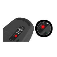 Produktbild för Natec Harrier 2 - mus - Bluetooth 5.1, 2.4 GHz - svart