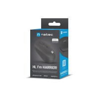 Produktbild för Natec Harrier 2 - mus - Bluetooth 5.1, 2.4 GHz - svart