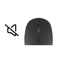 Produktbild för Natec Harrier 2 - mus - Bluetooth 5.1, 2.4 GHz - svart
