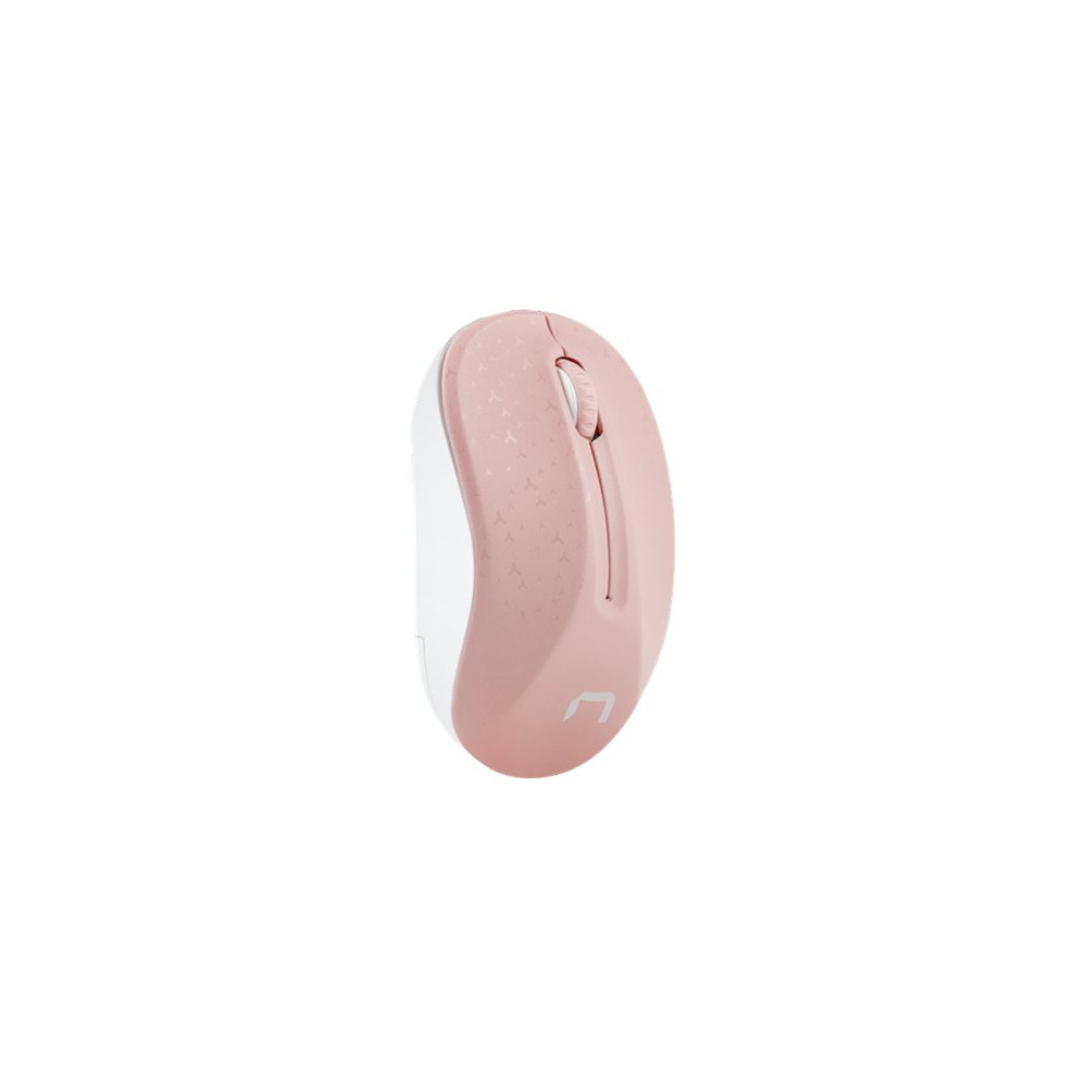 Produktbild för Natec Toucan - mus - 2.4 GHz - rosa, vit