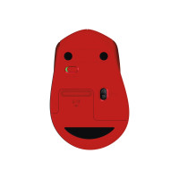 Produktbild för Logitech M330 SILENT PLUS - mus - 2.4 GHz - röd