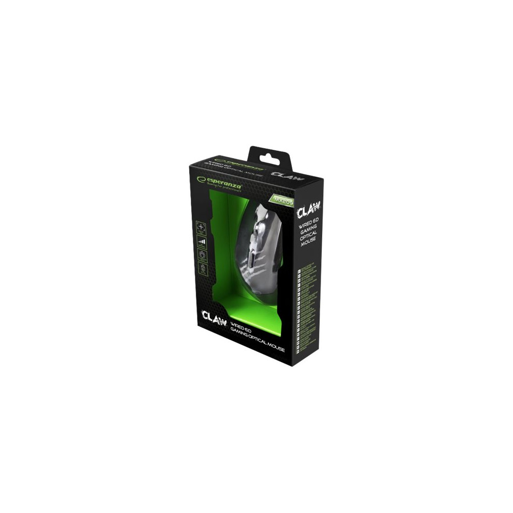 Produktbild för Esperanza MX209 CLAW - mus - USB