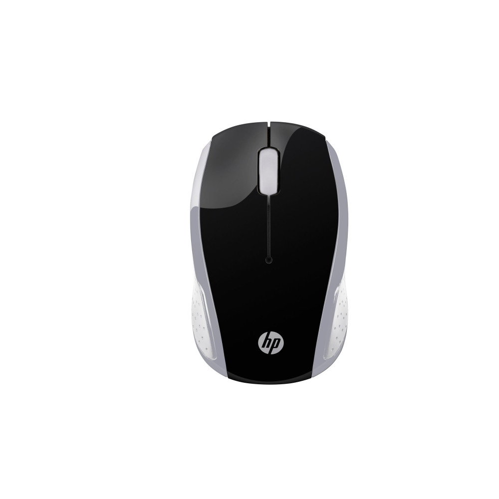 Produktbild för HP 200 - mus - 2.4 GHz - silver